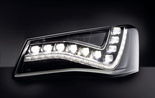 Hella suministra al Audi A8 un faro LED "inteligente"