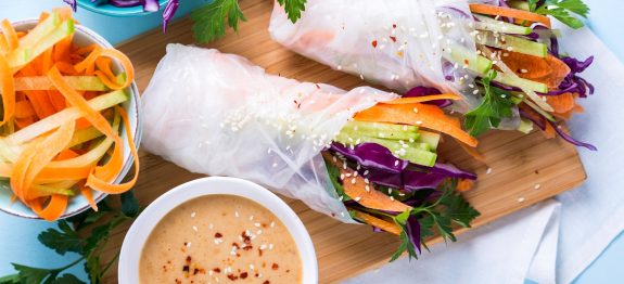 Recetas Ecológicas: Wrap vegetal a las nueces cáñamo