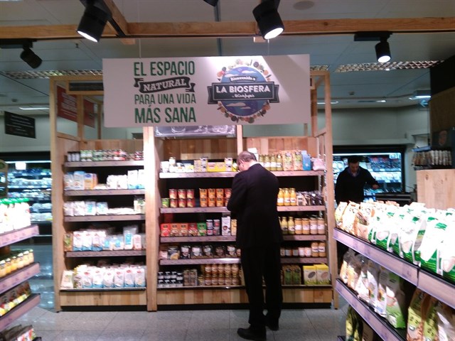 Valencia. El Corte Inglés inaugura el primer espacio ecológico La Biosfera