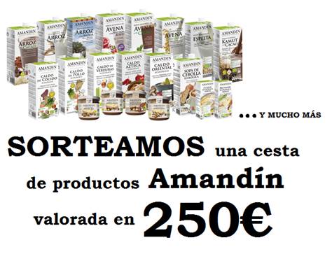 ECOticias.com sortea una cesta de productos Amandín valorada en 250€