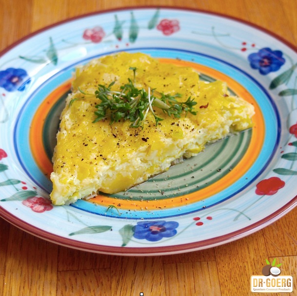 Recetas Ecológicas: Fritatta de patata y puerro