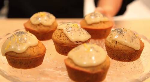 Recetas Ecológicas: Muffin de limón con semillas de amapola (Vea VIDEO)