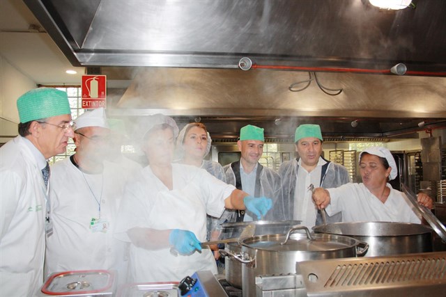 Este hospital sirve comida ecológica a sus pacientes