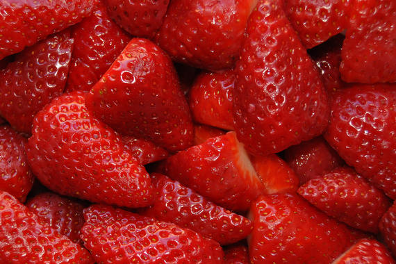 Las fresas y el colesterol