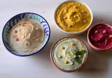 Recetas Ecológicas: Humus básico y tres variaciones