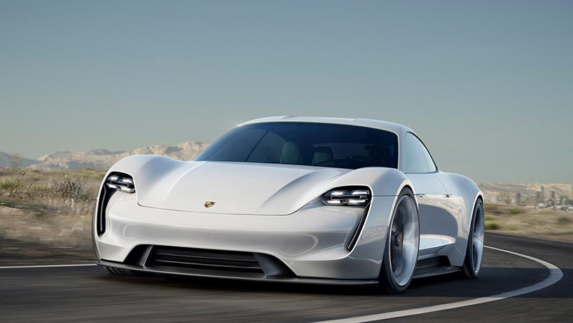 porsche goes fully electric with four-door mission e