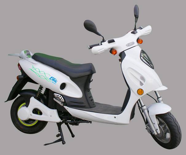 Un scooter eléctrico que se recarga como un móvil