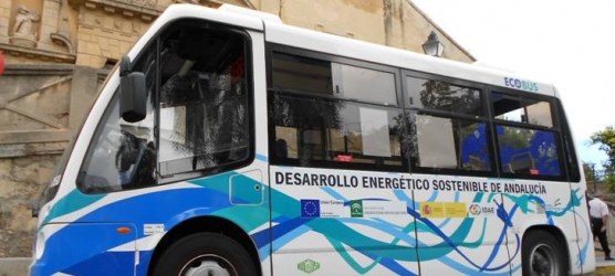 Autobuses eléctricos para su uso en el centro histórico de Córdoba