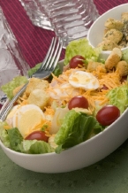 Envase ecológico para ensaladas frescas