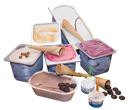 Lácteos Ergoien lanza al mercado un helado biológico y una leche fermentada con un concentrado natural de uva