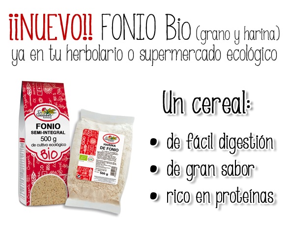 La novedad de ‘El Granero Integral’: Fonio en grano y harina de fonio Bio