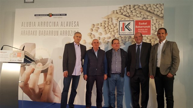 La alubia arrocina de Álava obtiene el distintivo de calidad Eusko Label