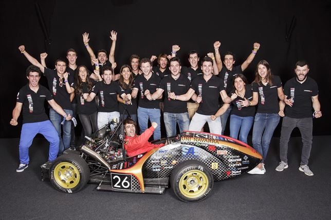 Cincuenta estudiantes navarros participan en la ‘Formula Student de Montmeló’
