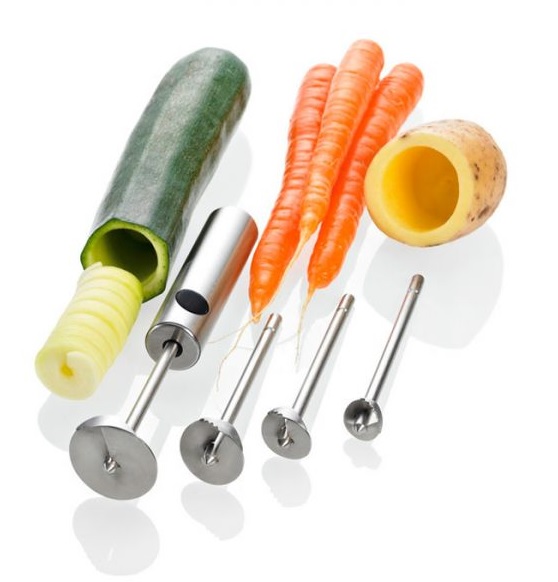 Vaciador de verduras. Creatividad en la cocina (Vea el VIDEO)