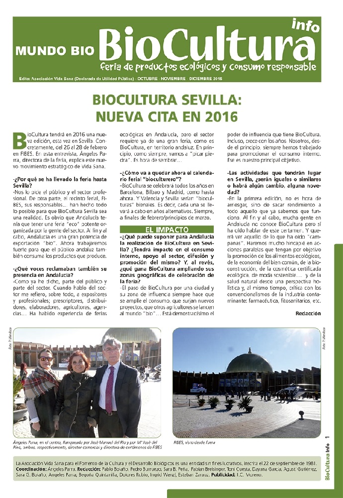 BIOCULTURA INFO léelo completo en nuestro enlace