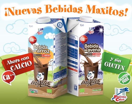 Después de una larga espera ya estan disponibles las nuevas bebidas vegetales de Maxitos.