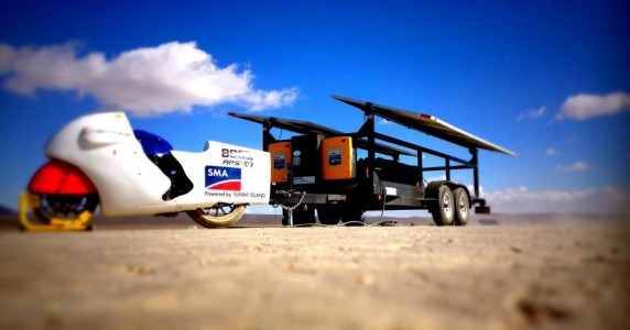 Motocicletas solares con SMA