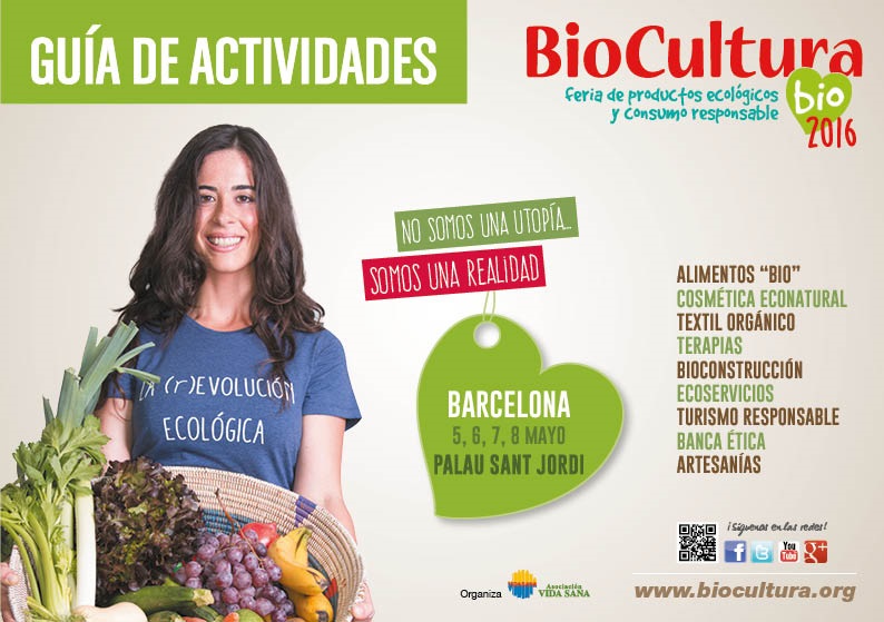 Guía de Actividades de BioCultura Barcelona 2016 (consúltala)