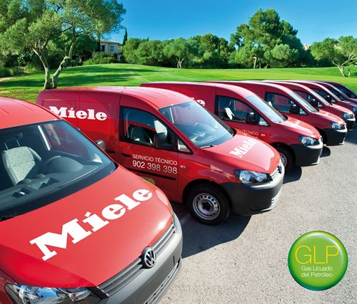 Volkswagen renovará la flota industrial de Miele con el Caddy Bifuel GLP