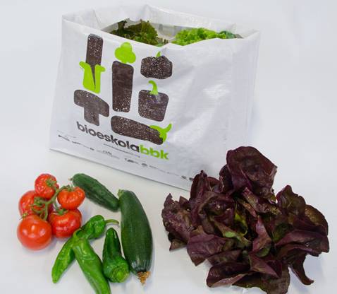 Bioeskola BBK consigue el certificado de agricultura ecológica