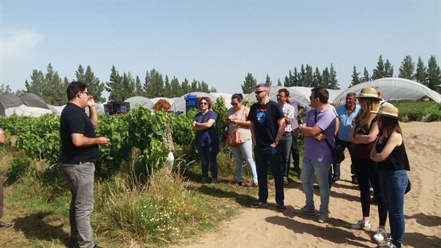 La Junta divulga conocimiento sobre el cultivo ecológico de frutos rojos con una Aula Agroecológica en Almonte (Huelva)