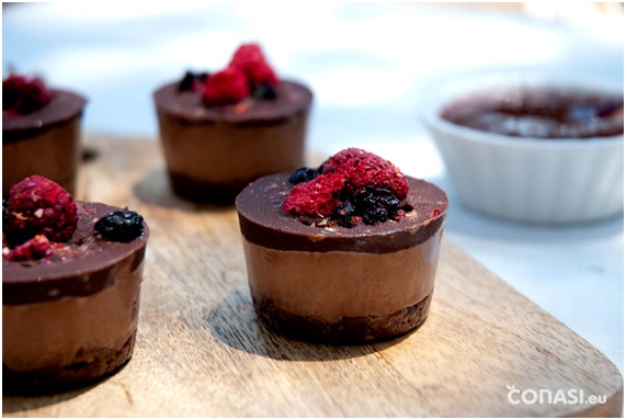 ‘Recetas Ecológicas’: Tartitas de cacao dulces y sin azúcar