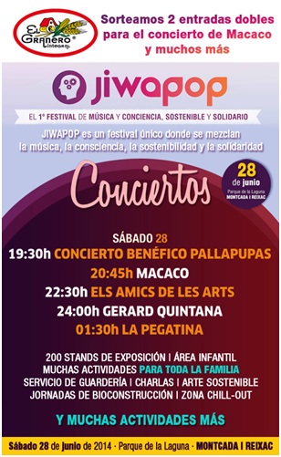 ‘El Granero Integral’ sortea entradas para el concierto de Macaco