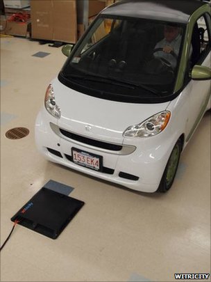 Cargas inalámbricas para los autos eléctricos del futuro