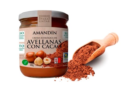 No te quedes sin probar la nueva crema de avellanas con cacao de ‘Amandín’