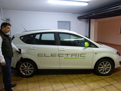 Endesa prueba un prototipo de Seat Altea eléctrico