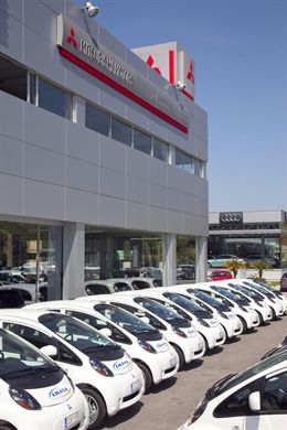 Aguas de Málaga incorpora a su flota 21 coches eléctricos del proyecto Zem2All