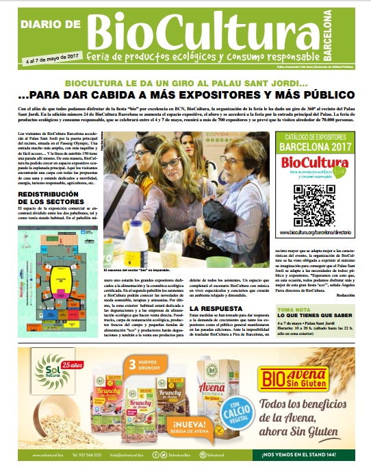 No te puedes perder el DIARIO DE BIOCULTURA (pulsa la imagen y léelo)
