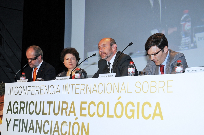 El sector social y el ecológico se dan la mano en la III Conferencia Internacional de Agricultura Ecológica y Financiación
