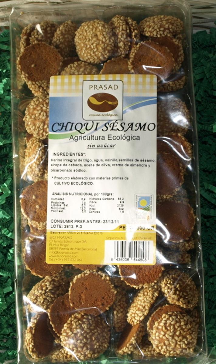 Galletas Chiqui Sésamo - sin azúcar - 300grs
