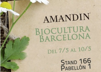 Degustación de productos Amandín en Biocultura Barcelona