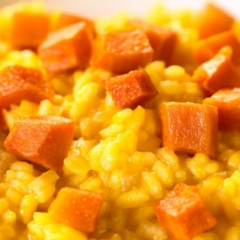 Recetas Ecológicas: Risotto de calabaza asada