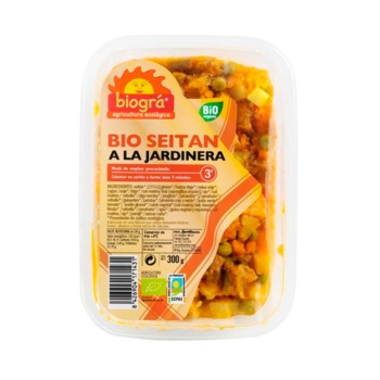 SEITÁN A LA JARDINERA 250 g.