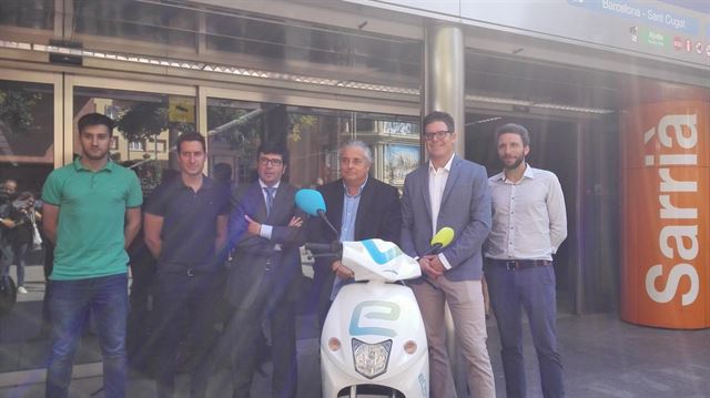 FGC apuesta por las motos eléctricas en Barcelona