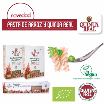 Nueva pasta de arroz y Quinua Real