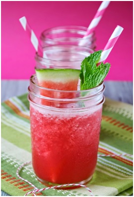 Prepara tu granizado ecológico de sandía