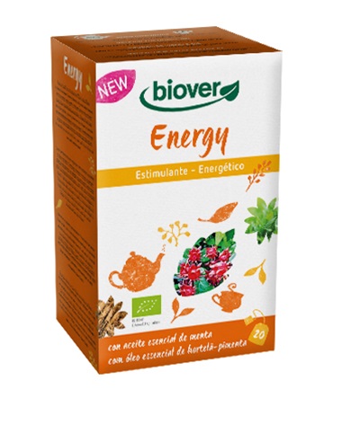 Energy de Biover: Energía de hierbas ecológicas para tu cuerpo