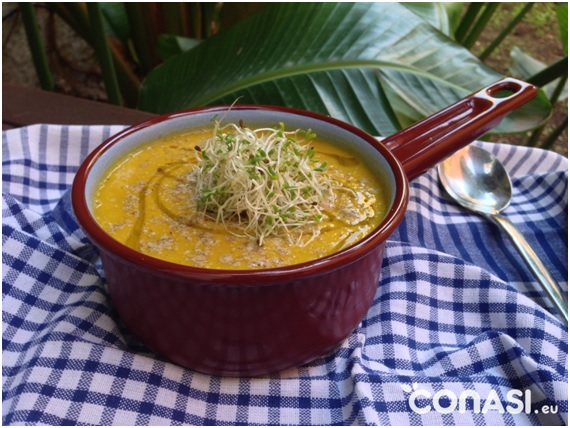 ‘Recetas Ecológicas’: Crema thai express