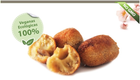 Croquetas ecológicas de hongo