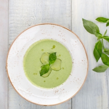 Recetas Ecológicas: Sopa fría de legumbres verdes