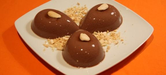 ‘Recetas Caseras y Ecológicas’: Flan de gelatina de Horchata con chocolate