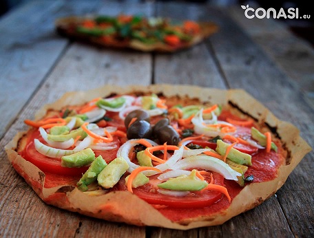 Recetas Ecológicas: Pizza vegetal con base de quinoa