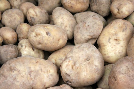 Té verde y ajo para conservar la patata