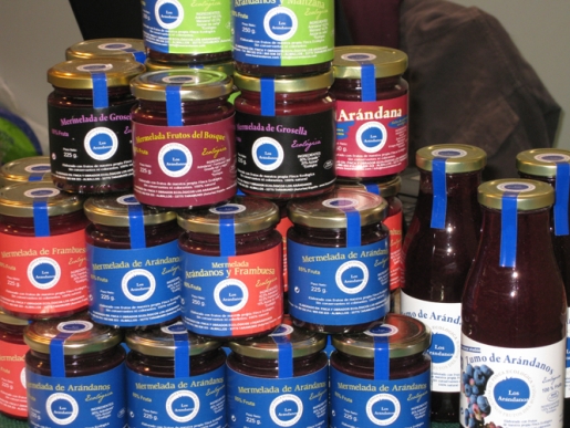 Los arándanos premiados por el ministerio