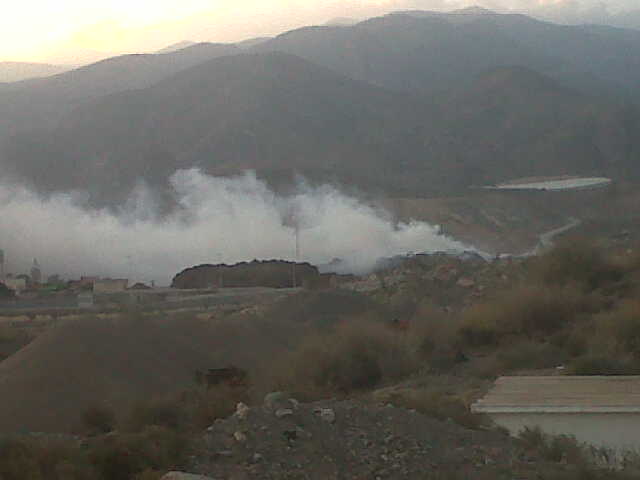Andalucía. Arde la planta de gestión de residuos agrícolas de Albaida por segunda vez en diez meses