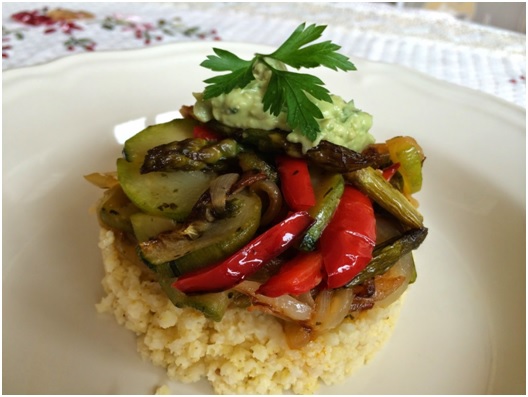 Hoy en ‘Recetas Ecológicas’: Mijo al sésamo con calabacines